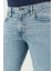 Lse 502 Pamuklu Regular Tapered Fit Normal Bel Düz Paça Jeans Erkek Kot Pantolon A2088 5