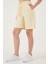 Pamuklu Standart Fit Normal Bel Bağlamalı Cepli Şort Bayan Şort 668YP5326 4