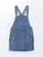Yeni Sezon Kare Yaka Kadin Jean Salopet Elbise - S5LS26Z8 5