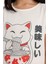 Yeni Sezon Kız Çocuk Pijama Takımı Baskılı Kısa Kollu Üst Desenli Şort 4