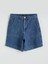 Yeni Sezon Bermuda Fit Kadin Jean Sort - S5GP88Z8 1