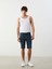 Yeni Sezon Slim Fit Erkek Jean Sort - S5KA13Z8 1