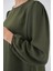 Ayrobin Tunik Pantolon Alt Üst Takım 6712 - Haki 5