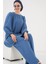 Ayrobin Tunik Pantolon Alt Üst Takım 6712 - Indigo 1