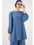 Ayrobin Tunik Pantolon Alt Üst Takım 6712 - Indigo 3