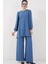 Ayrobin Tunik Pantolon Alt Üst Takım 6712 - Indigo 4