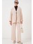 Kadın Ayrobin Kimono Pantolon Ikili Takım 6739 - Krem 4