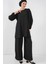 Ayrobin Tunik Pantolon Alt Üst Takım 6712 - Siyah 2
