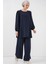 Ayrobin Tunik Pantolon Alt Üst Takım 6712 - Lacivert 1