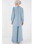 Ayrobin Tunik Pantolon Alt Üst Takım 6712 - Açık Mavi 3