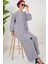 Ayrobin Tunik Pantolon Alt Üst Takım 6712 - Gri 2