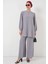 Ayrobin Tunik Pantolon Alt Üst Takım 6712 - Gri 4