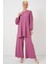 Ayrobin Tunik Pantolon Alt Üst Takım 6712 - Koyu Lila 1