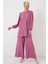 Ayrobin Tunik Pantolon Alt Üst Takım 6712 - Koyu Lila 4