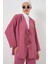 Kadın Ayrobin Kimono Pantolon Ikili Takım 6739 - Gül Kurusu 2