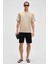 Catwalk Erkek %100 Pamuk Regular Fit Bej T-Shirt 2