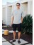 Catwalk Erkek %100 Pamuk Regular Fit Mavi T-Shirt 2