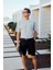 Catwalk Erkek %100 Pamuk Regular Fit Mavi T-Shirt 3