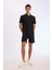 Yeni Sezon Regular Fit Her Yöne Esneyen Krinkıl Bermuda 3