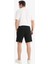 Yeni Sezon Slim Fit Dar Kesim Cepli Pamuklu Basic Düz Bermuda Şort 5
