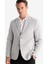 Yeni Sezon Slim Fit Dar Kesim Yarım Astar Blazer Ceket 1