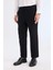 Yeni Sezon %100 Pamuk Yazlık Jogger Pantolon Regular Fit Normal Kesim Keten Görünümlü Düz Paça Cepli 1