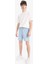 Yeni Sezon Slim Fit Dar Kesim Dar Paça Basic Düz Şort 2