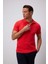 Yeni Sezon Slim Fit Dar Kesim Nakışlı Kısa Kollu Polo Tişört 3