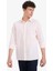 Yeni Sezon Regular Fit Polo Yaka Keten Yazlık Uzun Kollu Gömlek 4