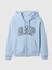 Kadın Mavi Gap Logo Fleece Fermuarlı Sweatshirt 2