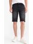 Yeni Sezon Regular Fit Jean Bermuda Şort 1