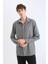 Yeni Sezon Regular Fit Polo Yaka Uzun Kollu Gömlek 3