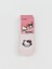 Yeni Sezon Hello Kitty Desenli Kiz Cocuk Babet Corap 5'li - S5M537Z4 3