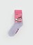 Yeni Sezon Hello Kitty Desenli Kiz Cocuk Patik Corap 5'li - S5MG81Z4 3