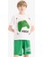 Yeni Sezon Erkek Çocuk Xbox Pijama Takımı Kısa Kollu Üst Beli Lastikli Şort 3