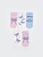 Yeni Sezon Lilo ve Stitch Desenli Kiz Cocuk Patik Corap 5'li - S55280Z4 1