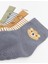 Yeni Sezon Baskili Erkek Bebek Soket Corap 5'li - S55609Z1 4