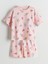 Yeni Sezon Bisiklet Yaka Kiz Cocuk Sortlu Pijama Takimi - S5FK76Z4 1