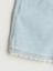 Yeni Sezon Basic Kiz Cocuk Denim Gorunumlu Sort - S5OI68Z1 2