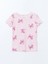 Yeni Sezon Bisiklet Yaka Baskili Kiz Bebek Pijama Takim - S57669Z1 2