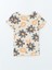 Yeni Sezon Bisiklet Yaka Cicekli Kiz Bebek Pijama Takimi - S57675Z1 4