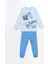 Yeni Sezon Bisiklet Yaka Erkek Bebek Pijama Takimi - S57638Z1 3