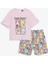 Yeni Sezon Bisiklet Yaka Bugs Bunny Baskili Kiz Cocuk Sortlu Pijama Takimi - S56925Z4 1