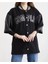 Complex Kolej Oversize T-Shirt - Siyah 6