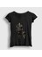 Kadın Siyah Daryl Dixon V3 The Walking Dead T-Shirt 1