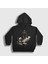 Unisex Çocuk Siyah Egrets Metal Alcest Kapüşonlu Sweatshirt 1