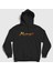 Unisex Siyah Logo Oyun Metin2 Kapüşonlu Sweatshirt 1