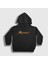 Unisex Çocuk Siyah Logo Oyun Metin2 Kapüşonlu Sweatshirt 1