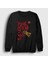 Unisex Siyah Shoreline The Strokes Sweatshirt 1
