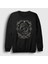 Unisex Siyah Pisces Zodiac Hediye Balık Burcu Sweatshirt 1
